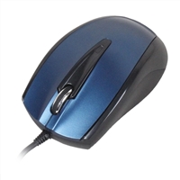 Inland USB Optical Mouse - Blue