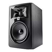 JBL Pro 305P MkII 5 inch Powered Single Studio Computer Speaker Monitor - Black