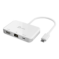 j5create USB Type-C Male to HDMI with Ethernet and USB Type-C Female