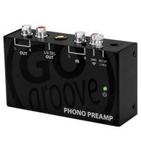 Accessory Power GOgroove Ultra Compact Phono Turntable Preamp (Preamplifier) with 12 Volt AC Adapter