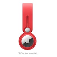 Apple AirTag Leather Loop - (Product) Red