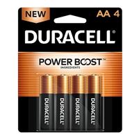 Duracell CopperTop AA Alkaline Battery - 4 pack