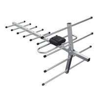 Inland AN-6002 Long Range Outdoor High Power HDTV Antenna with Mounting Pole Long Range and Dual TV Outputs