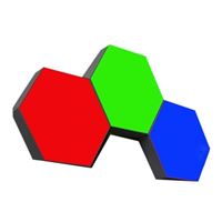 Sakar RGB Hexagon Lights - 3 Pack