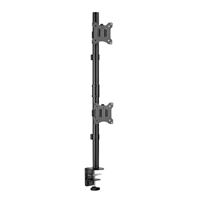 Inland Vertical Pole Mount Dual-Screen Monitor Mount for 17 - 32&quot; Displays