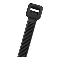 NTE Electronics Nylon Cable Ties 4 Inch Black 100 pack