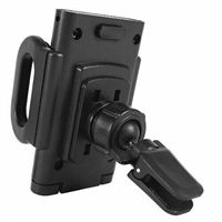 MacAlly Grip Clip Air Vent Phone Mount Adjustable - Black