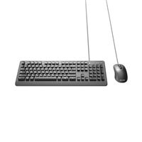 Azio KM535 Antimicrobial Wired Keyboard and Mouse Combo