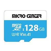 Micro Center Premium 128GB microSDXC Card UHS-I Flash Memory Card C10 U3...