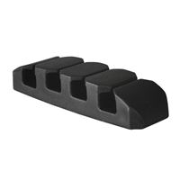 Audiovox Electronics 4 channel Cable Holder 3 pack - Black