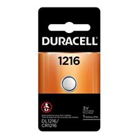 Duracell 1216 3 Volt Lithium Coin Cell Battery - 1 Pack