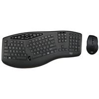 Adesso Wireless Ergonomic Keyboard & Mouse Combo