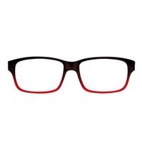 HyperX Spectre 1st Edition Gaming Eyewear - Square - Black Red Frame
