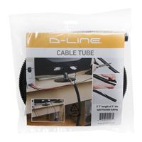 D-Line Cable Tube, 1&quot; Diameter, 43&quot; Length - Black
