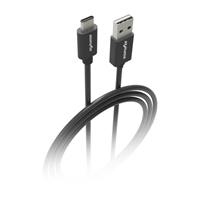 Digipower USB 2.0 (Type-A) Male to USB 2.0 (Type-C) Male Cable 6.6 ft. - Black
