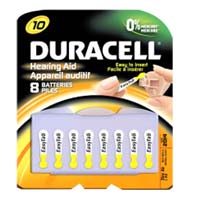 Duracell EasyTab Hearing Aid Battery #10