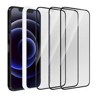 Inland 2.5D Rock Edge to Edge Double Tempered Glass Screen Protector for iPhone 12/ 12 Pro 3-Pack