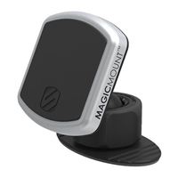 Scosche Industries MagicMount Pro Suction Magnetic Dashboard Phone Mount w/ PopSockets Grip