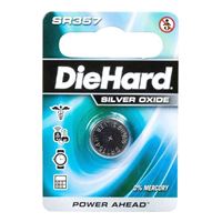 Dorcy DieHard SR357 1.5 Volt Silver Oxide Button Cell Battery - 1 Pack