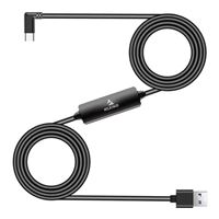 NexiGo USB 3.2 Gen 1 Type-C to A 16 ft. Link Cable - Black