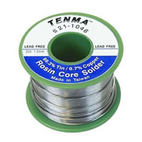 Tenma Lead Free 6 oz. Rosin Core Solder - Tin/Copper