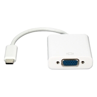 QVS USB 3.1 (Gen 1 Type-C) Male to VGA Female Video Converter