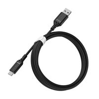 OtterBox USB 2.0 (Type-C) Male to USB 2.0 (Type-A) Male Data/ Sync Cable 6.6 ft. - Black