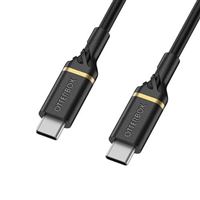 OtterBox USB 2.0 (Type-C) Male to USB 2.0 (Type-C) Male Data/ Sync Power Delivery Cable 9.8 ft. - Black