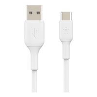 Belkin BOOST CHARGE USB 2.0 (Type-C) Male to USB 2.0 (Type-A) Male Charge/ Sync Cable 3.3 ft. - White