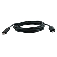 Inland USB 2.0 (Type-C) Male to Micro-USB (Type-B) Male Cable 3.28 ft. - Black