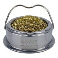 Aoyue Soldering Iron Tip Cleaner with Brass Coils