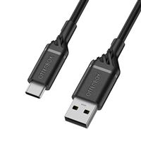 OtterBox USB 2.0 (Type-C) Male to USB 2.0 (Type-A) Male Data/ Sync Cable 3.3 ft. - Black