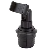 Scosche Industries UHCUPM-SP1 QuickGrip Grip Clip Universal Cup Holder Phone Mount - Black
