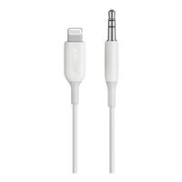 Anker PowerLine Lightning Male to 3.5mm Male Audio Aux Adapter 3 ft. - White