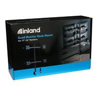 Inland Pole Mount Quad-Screen Monitor Mount
