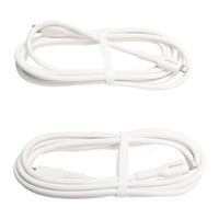 Inland 6ft USB-C to Lightning Cable - White 2 Pack
