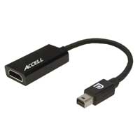 Accell UltraAV Mini DisplayPort 1.1 to HDMI Active Adapter
