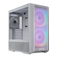 Lian Li Lancool 216 RGB Tempered Glass ATX Mid-Tower Computer Case - White