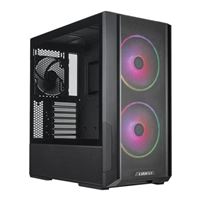 Lian Li Lancool 216 RGB Tempered Glass ATX Mid-Tower Computer Case - Black