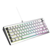Cooler Master CK720 65% Layout RGB Hot-swappable Mechanical Wired Gaming Keyboard (Silver)