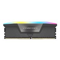 Corsair Vengeance RGB 64GB (2 x 32GB) DDR5-5200 PC5-41600 CL40 Dual Channel Desktop Memory Kit CMH64GX5M2B5200 - Black