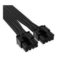 Corsair 600W PCIe 5.0 12VHPWR Type-4 PSU Flat Ribbon Power Cable - Black