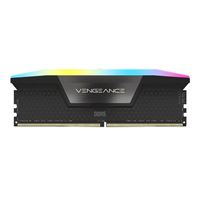 Vengeance RGB 32GB (2 x 16GB) DDR5-5600 PC5-44800 CL36 Dual Channel Desktop Memory Kit CMH32GX5M2B56K - Black