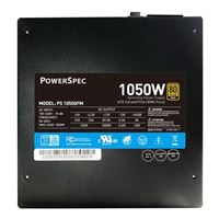 PowerSpec 1050W Power Supply 80 Plus Gold Certified Fully Modular ATX Power Supply