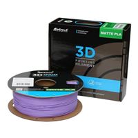 Inland 1.75mm PLA 3D Printer Filament 1kg (2.2 lbs) Cardboard Spool - Matte Purple