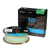 Inland 1.75mm PLA 3D Printer Filament 1kg (2.2 lbs) Cardboard Spool - Matte Mint Green
