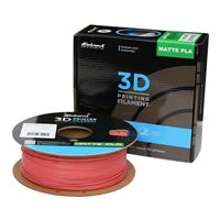 Inland 1.75mm PLA 3D Printer Filament 1kg (2.2 lbs) Cardboard Spool - Matte Red Heather