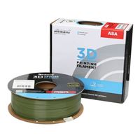 Inland 1.75mm Army Green ASA 3D Printer Filament - 1kg Spool (2.2 lbs)