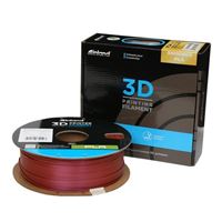 Inland 1.75mm PLA Shimmer 3D Printer Filament 1.0 kg (2.2 lbs.) Spool - Dark Red