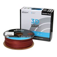 Inland 1.75mm Metallic Dark Red Tough PLA 3D Printer Filament - 1kg Spool (2.2 lbs)